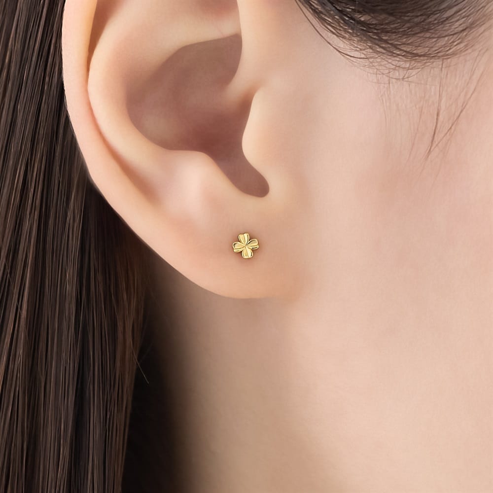 K10イエローゴールド ピアス | 112616753004 | 【公式】4℃ジュエリー