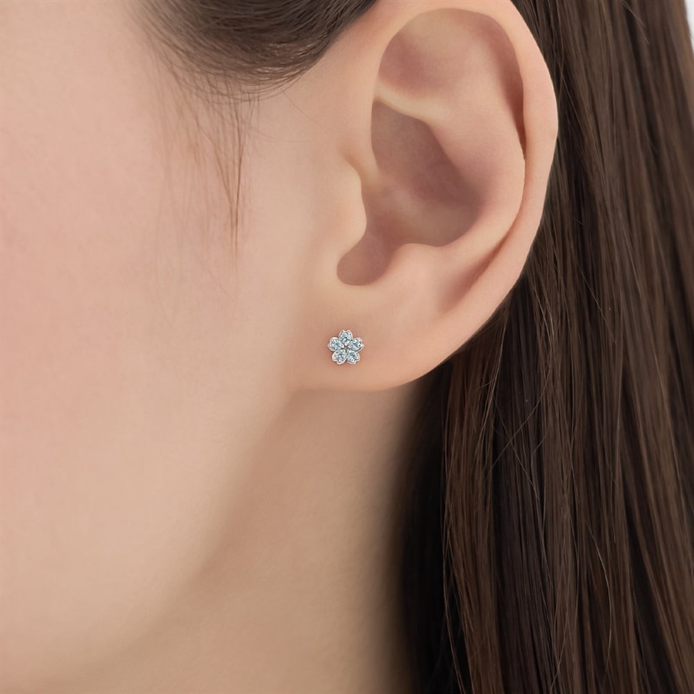 K10ホワイトゴールド ピアス | 112616753201 | 【公式】4℃ジュエリー