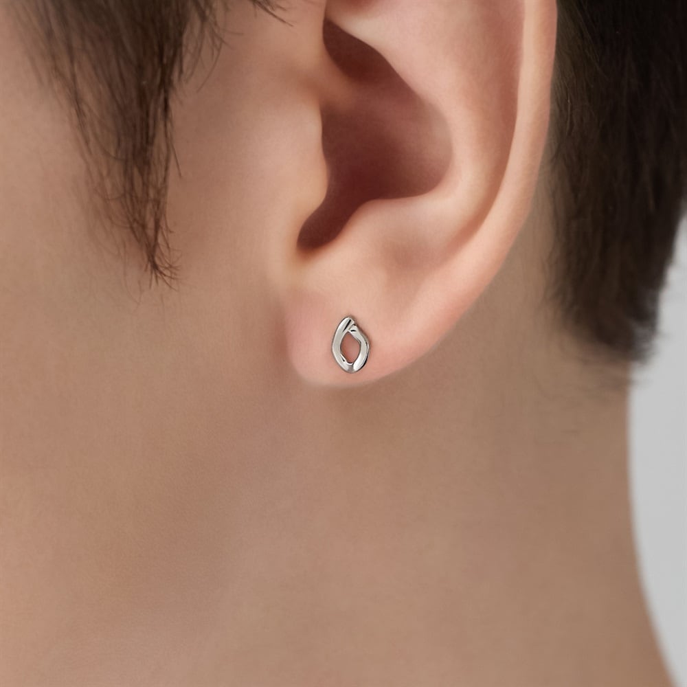 プラチナ ピアス/片耳用 | 112633354001 | 【公式】4℃ HOMME+