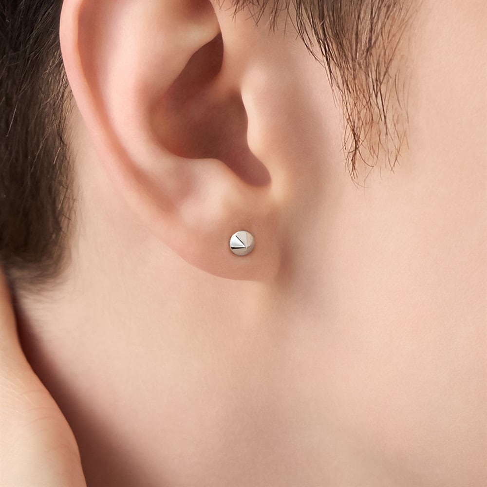 プラチナ ピアス/片耳用 | 112633354003 | 【公式】4℃ HOMME+