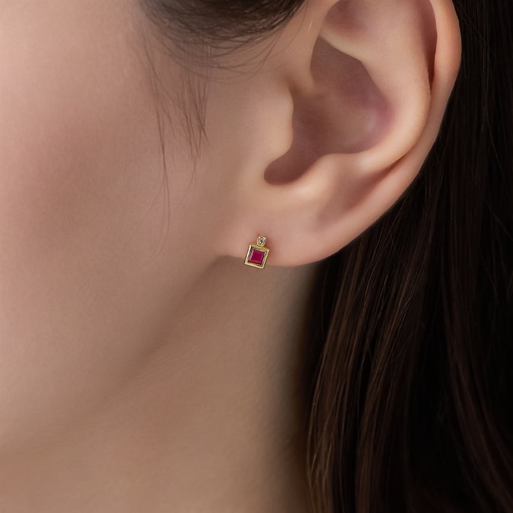 K10イエローゴールド ピアス | 112646153011 | 【公式】4℃ジュエリー K10イエローゴールド ピアス | 112646153011 | 【公式】4℃ジュエリー