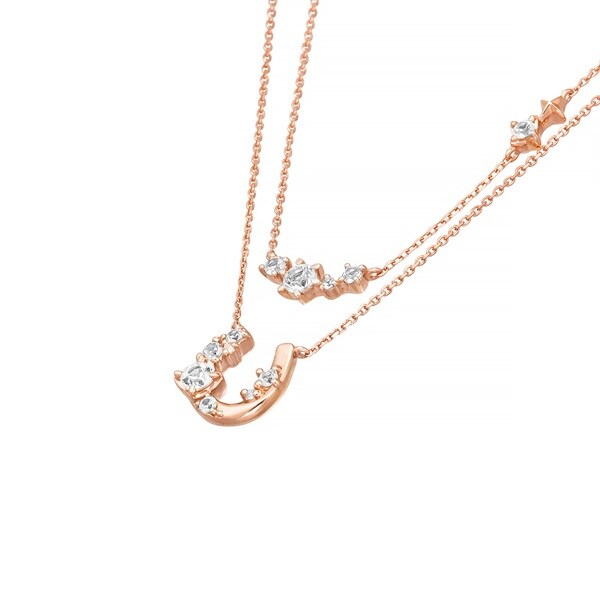 シルバー ネックレス 2本セット 【返品送料無料】 未使用 カナル4℃ シルバーネックレス2本 ネックレス