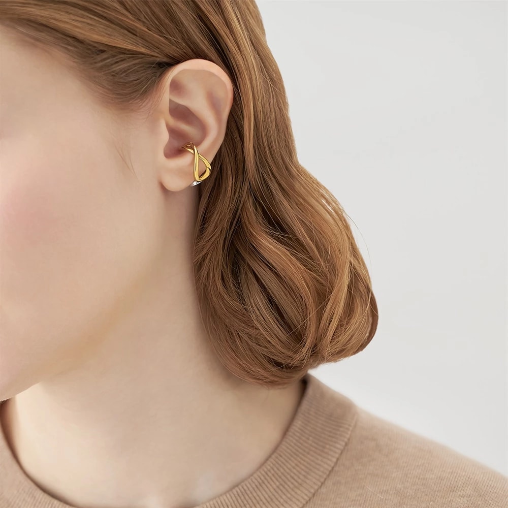 シルバーカフリング 着用イメージ