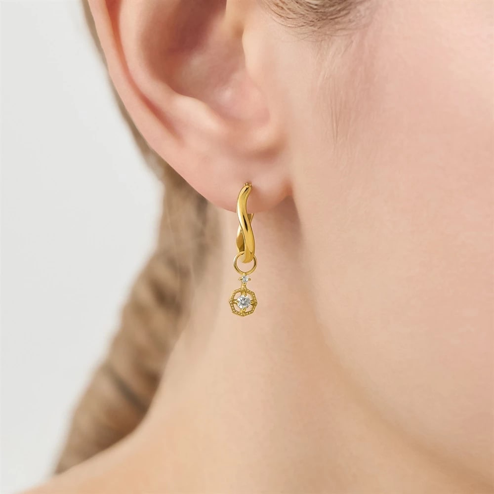 モデルが着用しているジュエリー