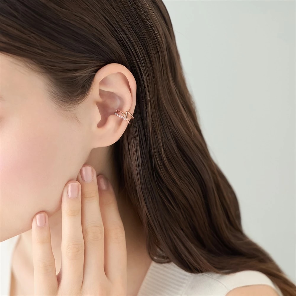 モデルが着用しているジュエリー