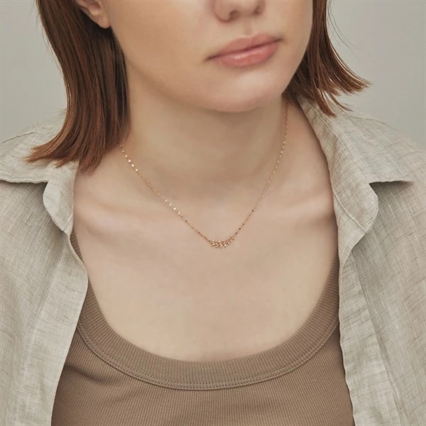 K10イエローゴールド ネックレス ¥37,400