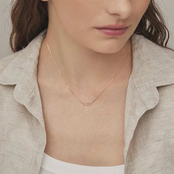 K10イエローゴールド ネックレス ¥24,200