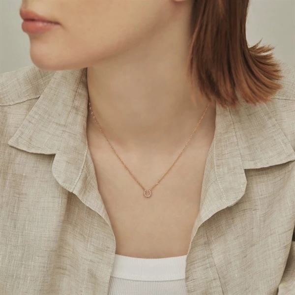 K10イエローゴールド ネックレス ¥44,000