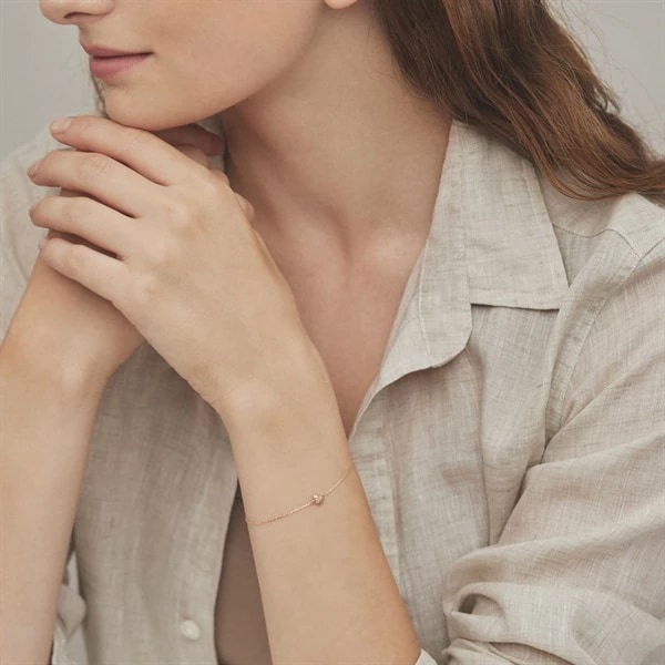 K10イエローゴールド ブレスレット ¥33,000