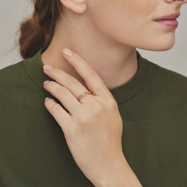 K10イエローゴールド リング ¥35,200