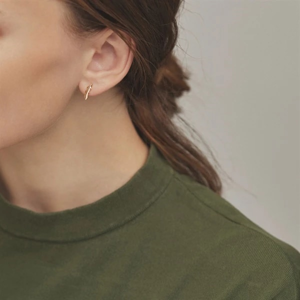 K10イエローゴールド ピアス/片耳用 ¥11,000