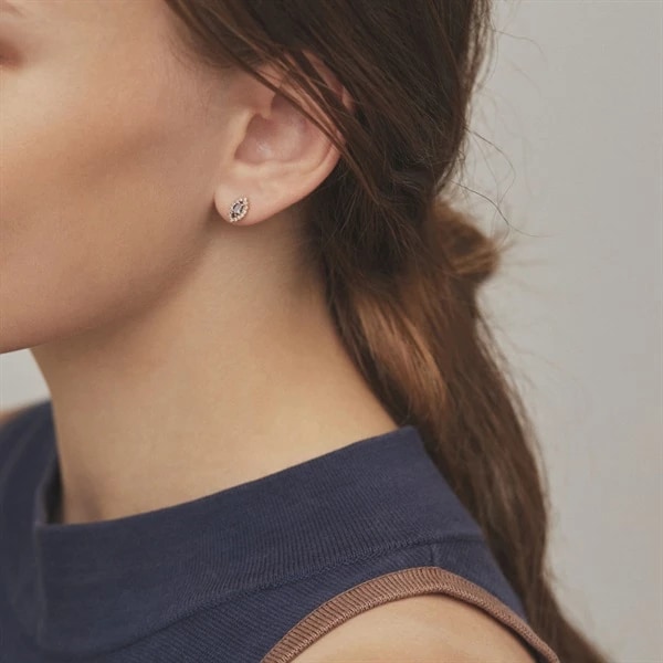 K10イエローゴールド ピアス ¥74,800