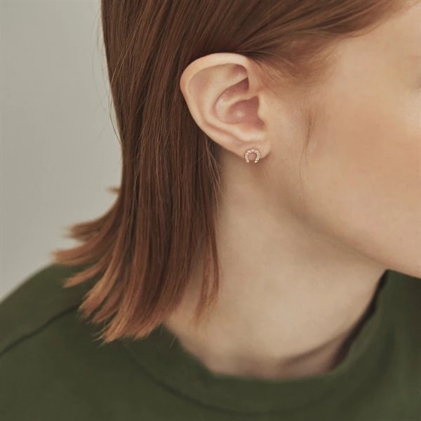 K10イエローゴールド ピアス/片耳用 ¥24,200