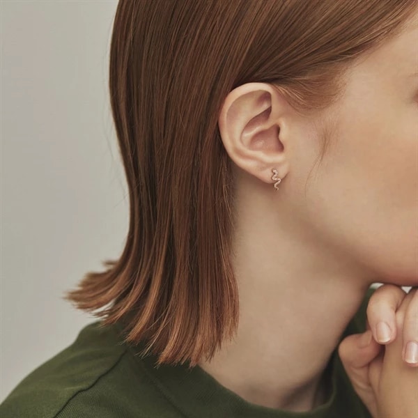 K10イエローゴールド ピアス/片耳用 ¥22,000