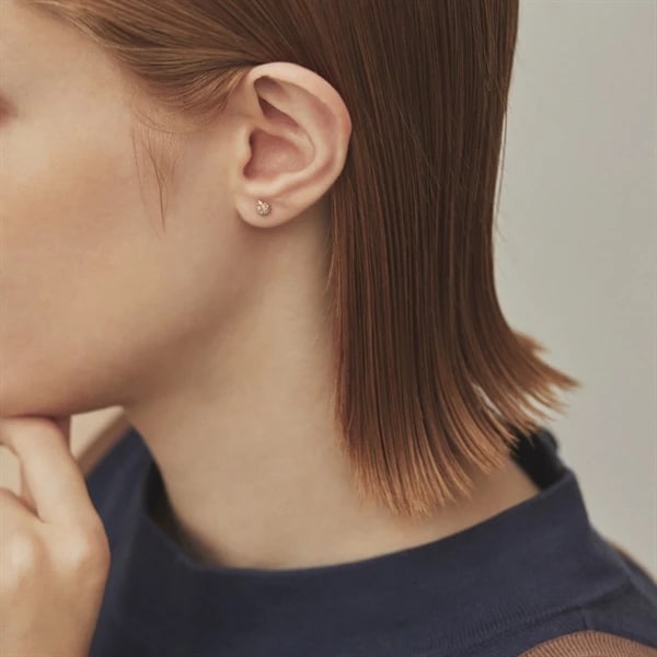 K10イエローゴールド ピアス/片耳用 ¥22,000