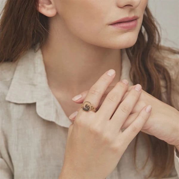 K10イエローゴールド リング ¥66,000