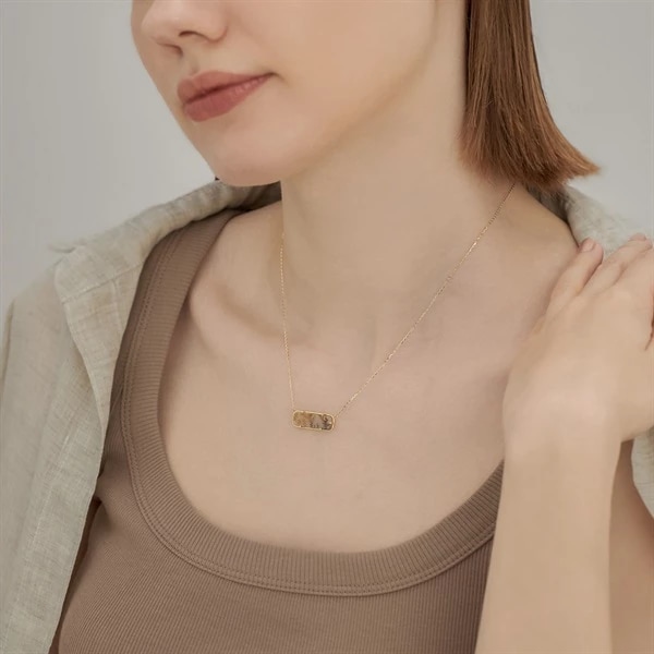 K10イエローゴールド ネックレス ¥52,800