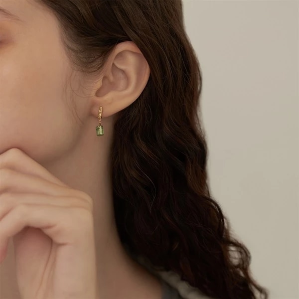 K10イエローゴールド ピアス ¥35,200