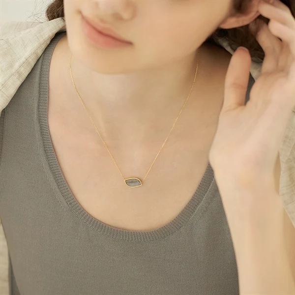 K10イエローゴールド ネックレス ¥77,000