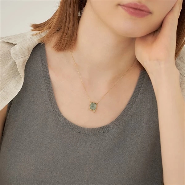 K10イエローゴールド ネックレス ¥96,800<