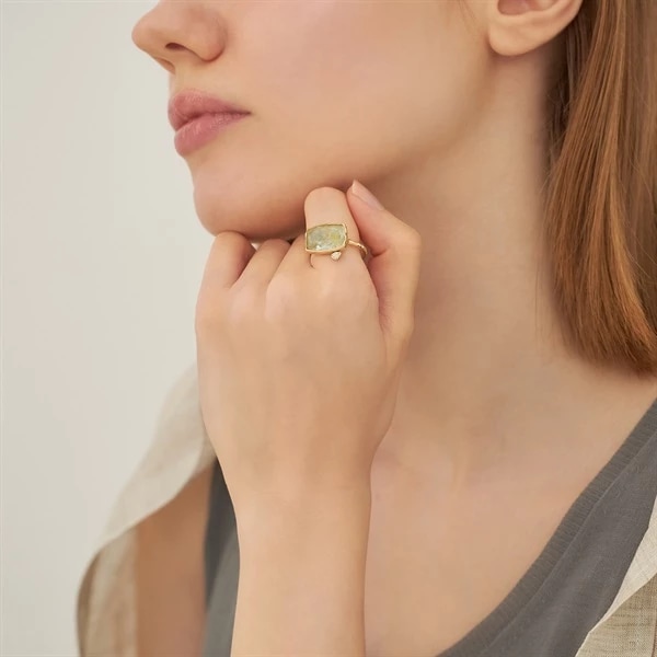 K10イエローゴールド リング ¥121,000