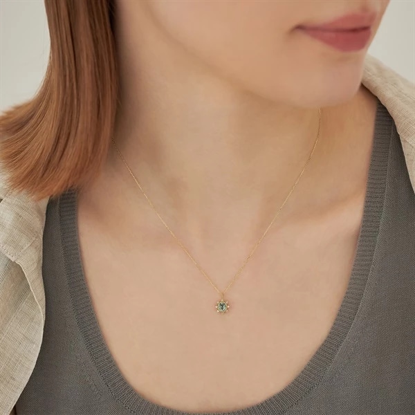 K10イエローゴールド ネックレス ¥154,000