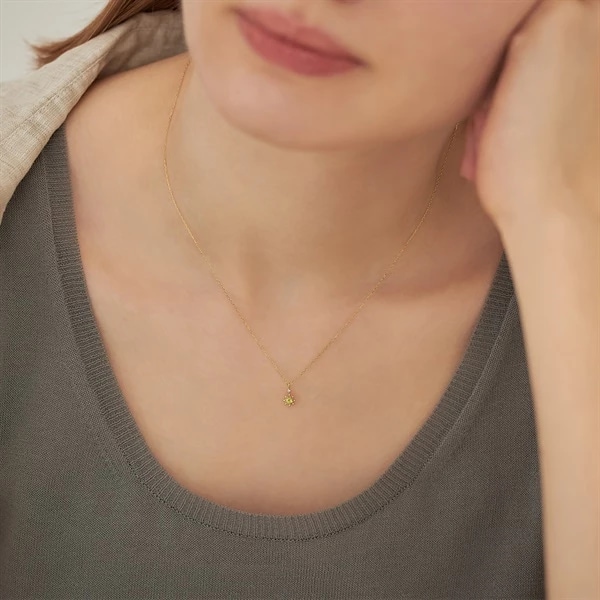 K10イエローゴールド ネックレス ¥36,300