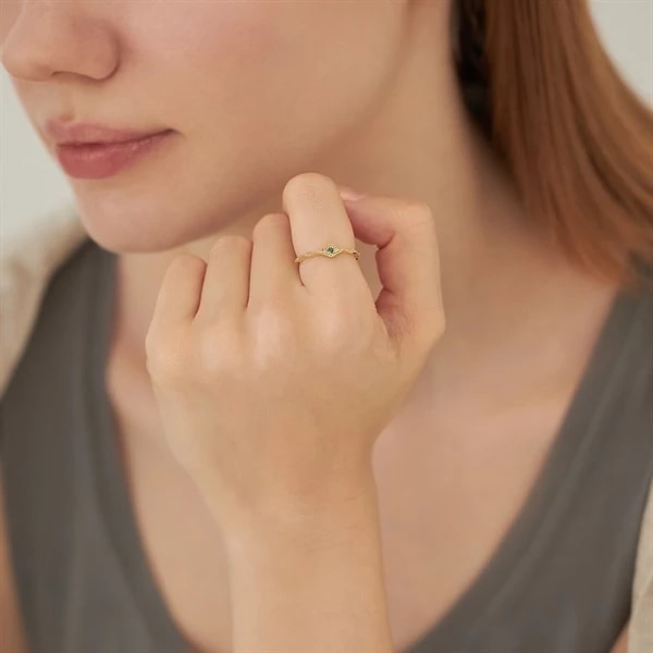 K10イエローゴールド リング ¥59,400