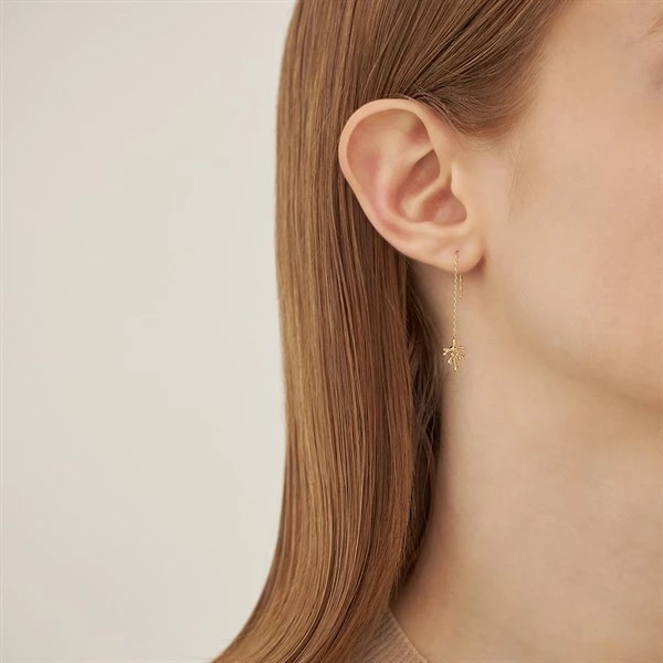 K10イエローゴールド ピアス ¥44,000