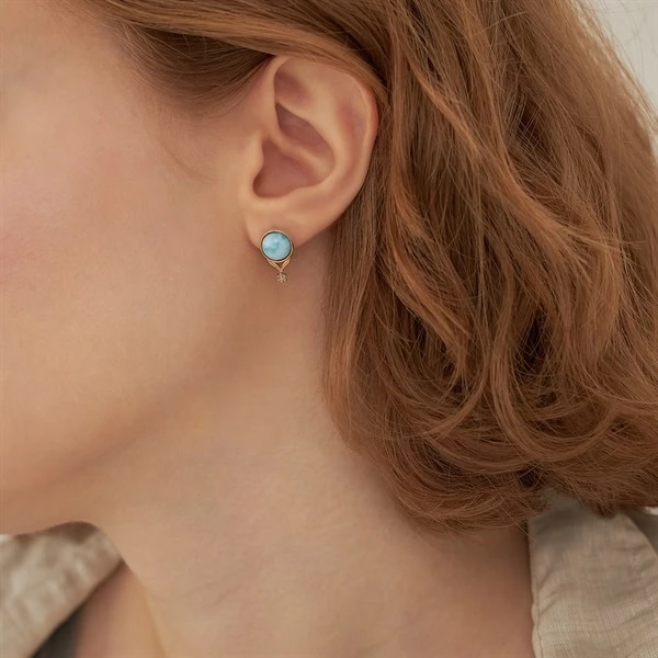 K10イエローゴールド ピアス ¥77,000 サブ画像