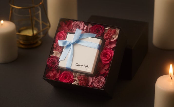 プリザーブドフラワーBOX