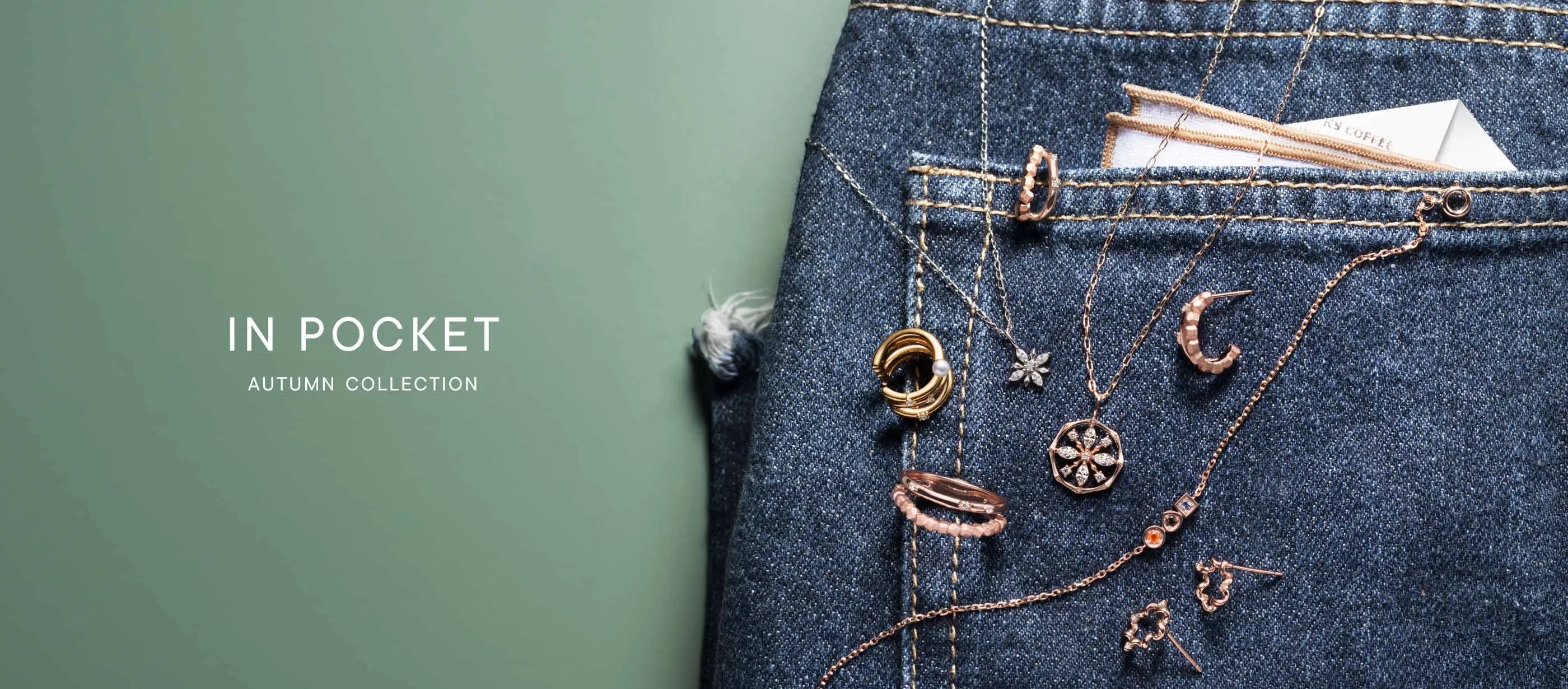 IN POCKET AUTUMN COLLECTION のメインビジュアル